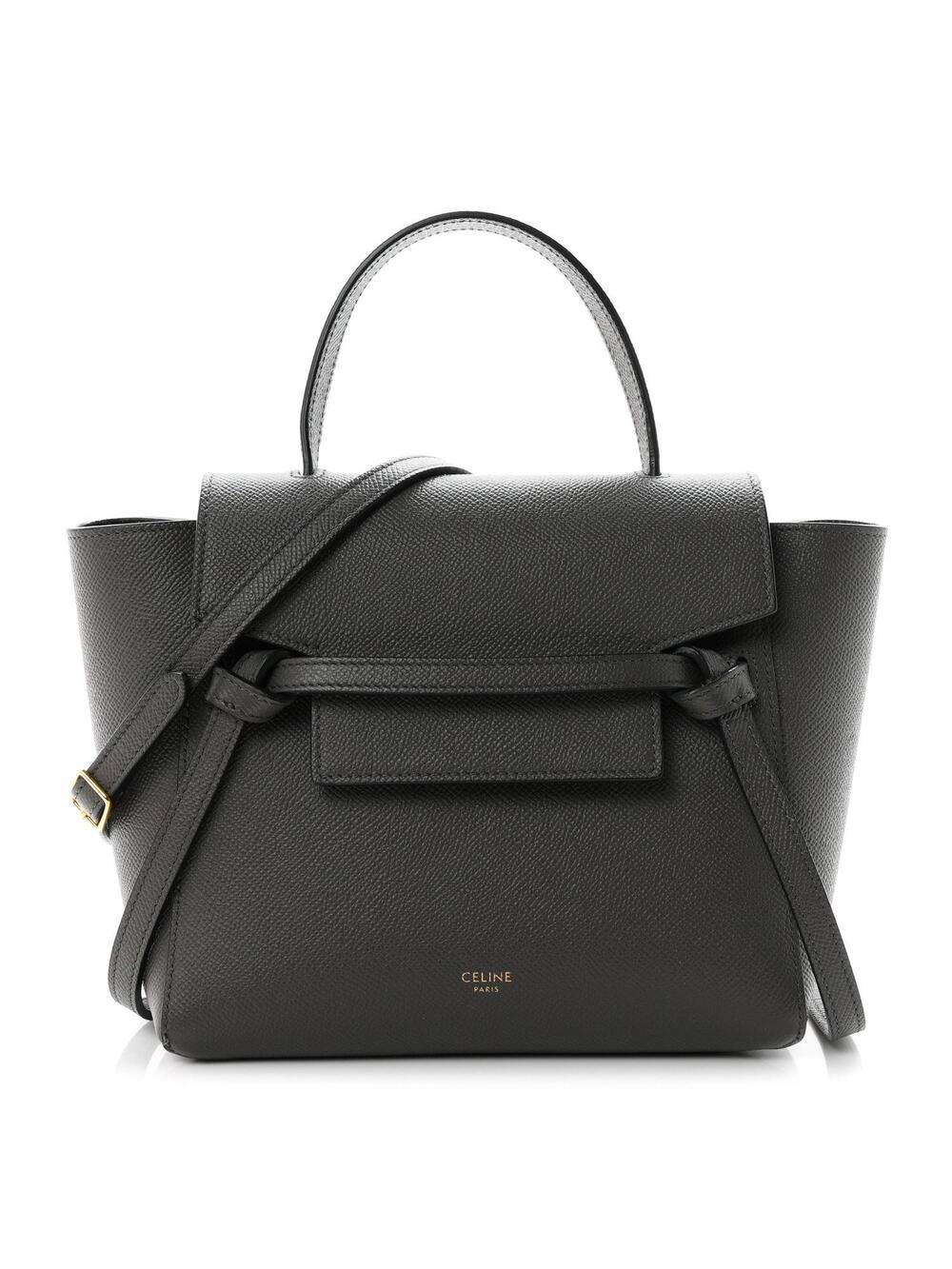 Celine Grained Calfskin Nano Belt Bag #343857C13B